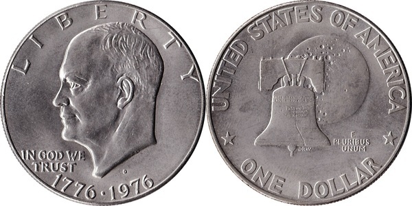 1776 to 1976 silver dollar value